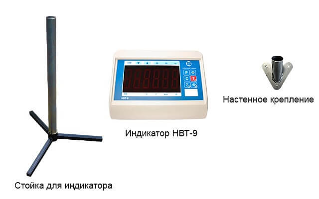 Варианты размещения выносного дисплея весов Варианты размещение выносного дисплея напольных весов