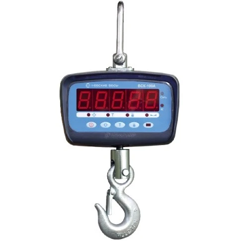 Простые электронные крановые весы на 1 тонну Электронные крановые весы