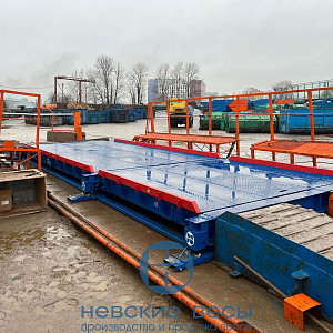 Автомобильные весы ВСА-Р 60 тонн 9 метров в Санкт-Петербурге