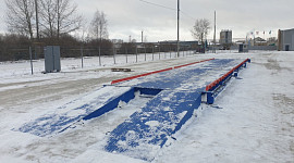 Автомобильные весы ВСА-Р60000-18.2 в Санкт-Петербурге (грузоперевозки, логистика)