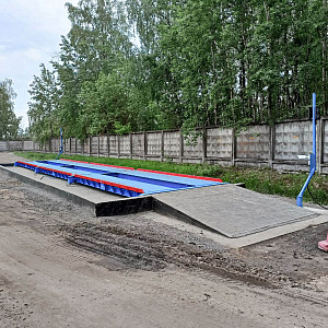 Автомобильные весы ВСА-Р100000-18.3 в Московской области (дорожное строительство)