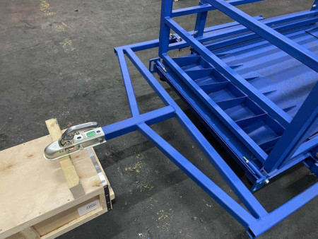 Крепление к автомобилю на весах для взвешивания животных ВСП4-ЖСО