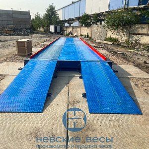 Автомобильные весы ВСА-Р 60 тонн 18 метров в Санкт-Петербурге для металлобазы
