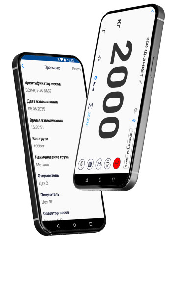 Крановые весы ВСК-ВД (10 тонн, Bluetooth)