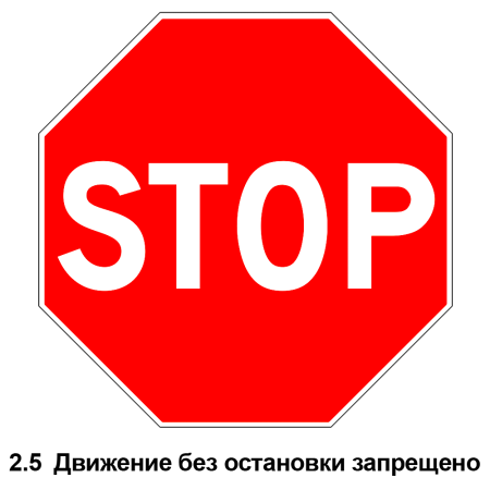 Дорожные знаки